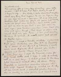 Letter to Nickolas Muray